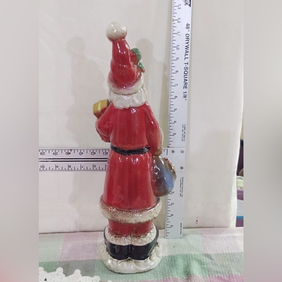 Unique Vintage Ceramic Santa see pictures 18" - Picture 5 of 7
